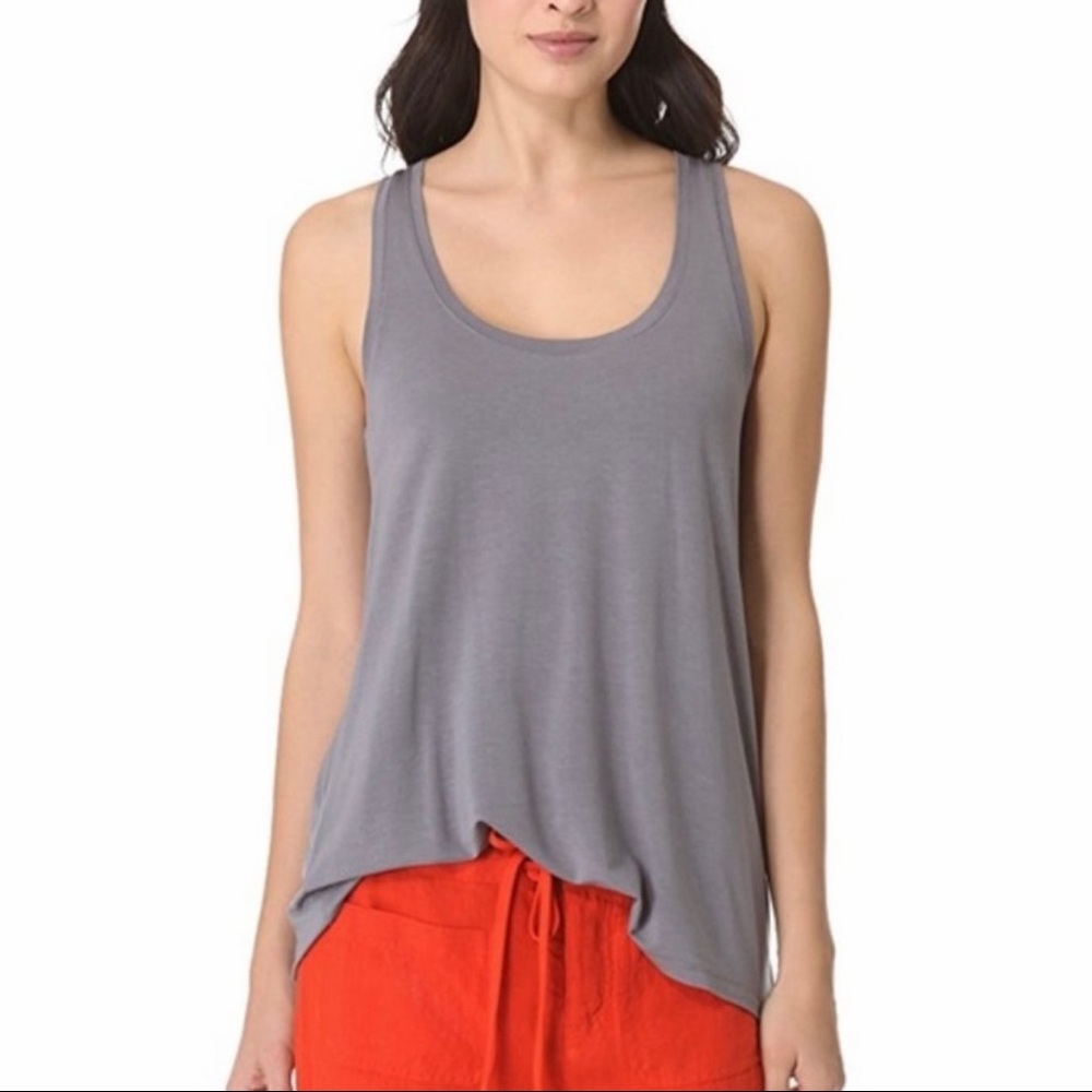 Vince Gray Drapey Micromodal Tank Top Small
